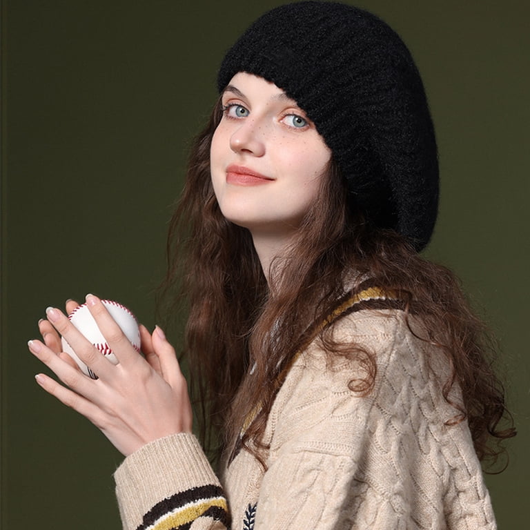 Beret Hat for Women, French Style Beanie Winter Fashion Warm  display picture 1