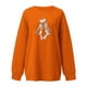 thumbnail image 4 of Camisas sexy de invierno para mujer Cuello redondo Manga larga Tops Impreso Sudadera regular Blusa Fridja fjkfkj938, 4 of 4