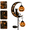 A-1PC#029, variant on Solar Halloween Black Cat & Pumpkin Moon Garden Stake Light, IP44 Waterproof Solar Light Halloween Decorations Outdoor Patio Holiday Decor ABC-3PCS