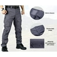 thumbnail image 7 of TRGPSG Men's Tear-Resistant Hiking Outdoors Work Pants with 10 Pockets Waterproof Cargo Hiking Hunting Pants,Gary 30, 7 of 7