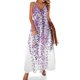 thumbnail image 1 of Vestido sin mangas de glicina morada en flor Vestidos de moda para mujer, 1 of 7