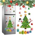 thumbnail image 1 of Christmas Refrigerator Magnets, Magnetic Christmas Tree Magnets for Refrigerator Stickers Decoration Christmas Magnets for Refrigerator Santa Reindeer Holiday Magnets for Fridge (E), 1 of 5
