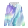 thumbnail image 4 of Bovemsi Sweatshirt for Women Women's Sportswear 2025 Gradient Pattern Long Sleeved Casual Pullover Comfort Hoodie, 4 of 4