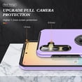 thumbnail image 6 of Galaxy S24 Plus Case for Samsung Galaxy S24 Plus Case  Grade Shockproof Built-in Ring Holder Kickstand Car Mount  Heavy Duty Protective Case for Galaxy S24+ Plus Phone Case (Purple), 6 of 15
