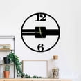thumbnail image 3 of Handmadetneonsign Modern Wall Clock Unique, Year Date Round Wall Clock, Text Oversize Wall Clock 55816, 3 of 5