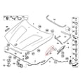 thumbnail image 4 of Front Pair Front Hood Strut Shock Gas Pressurized Support Damper 51233400352 Fit for X3/E83 2004-2010, 4 of 7