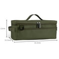 thumbnail image 2 of Camping Cookware Set, Storage Bag, Storage Case, Outdoor Carrier, Wear-Resistant Green, 2 of 8