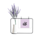 thumbnail image 1 of Diseño de tipo de letra Tarjeta de jarrón de lavanda artificial, 1 of 3