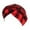 Red, variant on Floral Colorful Headscarf Hairband With Braided Bonnet For Stylish All Day Wear Product Heardband /2 Product Floral Colorful Headscarf Hairband With Braided Bonnet For Stylish All Day Wear