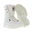 thumbnail image 4 of Fila Disruptor Shearling Womens Shoes Size 10, Color: White, 4 of 5