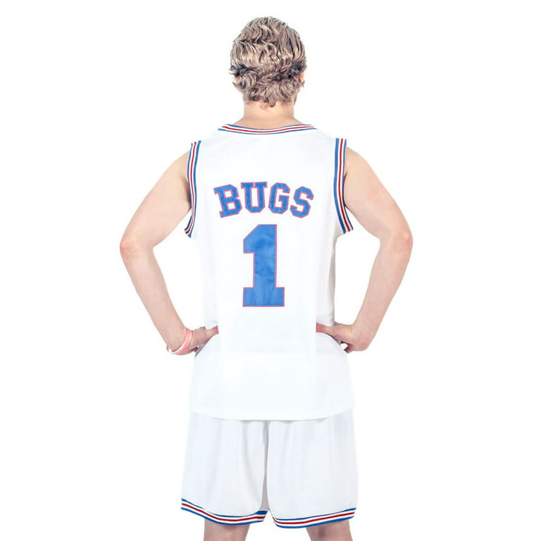 Space Jam Basketball Jersey #1 Bugs! Brand NEW Tune Squad Size Men Small  Jersey