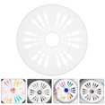 thumbnail image 3 of Shisuyan 2pcs Washing Machine Spin Cap Cover Plastic Automatic Washer Clothes Pressing Piece Dehydration Barrel Clothes Pressing Pad Washing Machine Accessories White, 3 of 9