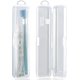 thumbnail image 1 of Estuche de viaje para cepillos de dientes ZHAOCHENG paquete de 2 transparente portátil, 1 of 5
