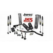 JKS 2007-2018 Fits Jeep Wrangler JK 4Dr 3.5in J Spec System JSPEC Custom Valved Gas Series Shocks JSPEC100K