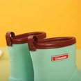 thumbnail image 5 of REDARER Kids' Lightweight Rain Boots - Soft Sole Mid Calf Rubber Boots for Outdoor Play and Puddle Fun,Size:4-4.5 Years, 5 of 9