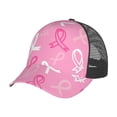 thumbnail image 7 of Picia Breast Cancer Awareness (3) Pattern Trucker Hat,Baseball Cap,Sun Protection Cap,Stylish Headwear,Leisure Cap,Outdoor Sports Cap, 7 of 7