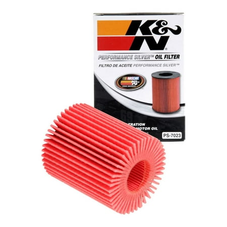 K&N PS-7023 Premium Oil Filter: Designed to Protect Your Engine: Fits Select Lexus/Toyota Vehicle Models