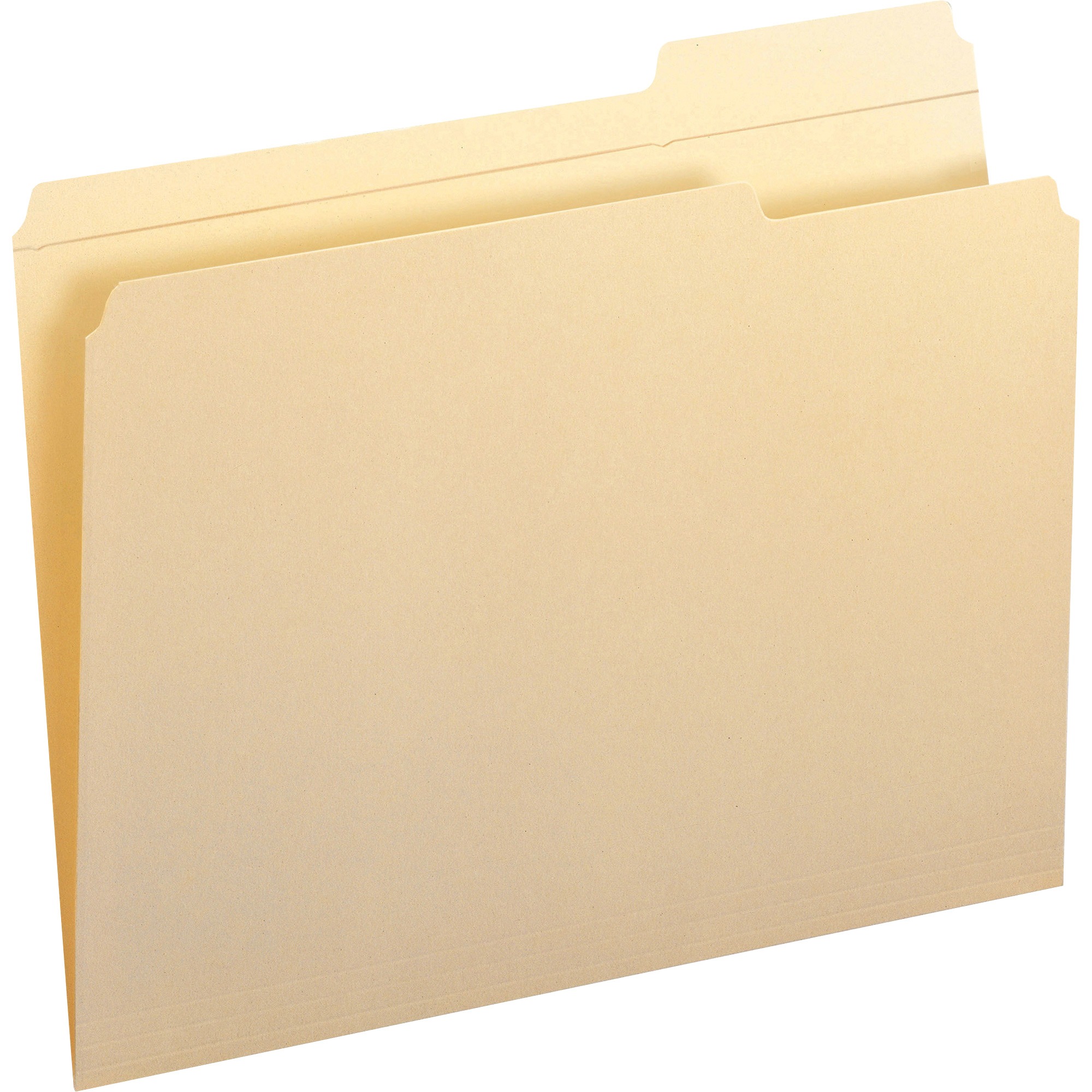Smead, SMD10337, File Folders with Reinforced Tab, 100 / Box, Manila