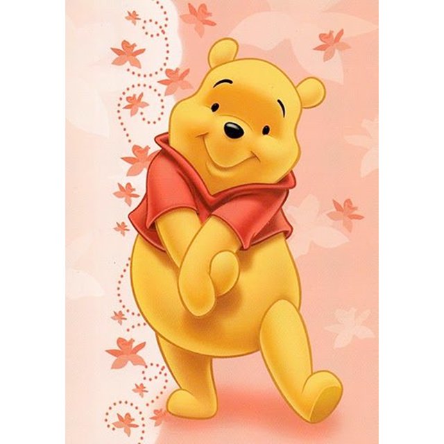 Cuadros Decorativos 5D bricolaje completo taladro diamante pintura Winnie the Pooh Kit de punto de cruz (hg584) Tmvgtek embutido en tela