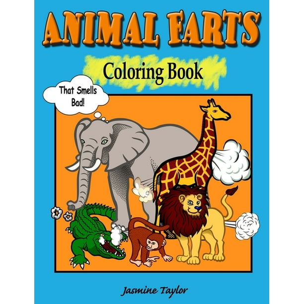 Animal Farts Coloring Book (Paperback) - Walmart.com - Walmart.com