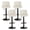 Beige, variant on RESTWORLD 2PCS Khaki Adjustable 360° Swivel Bar Stools PU Leather Cushion With Backrest Footrest For Kitchen Island Home Bar Dining Room