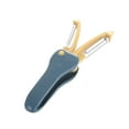 thumbnail image 2 of Big Deals！ Sueyeuwdi Food Chopper Kitchen Gadgets Fruit Peeler Paring Knife Two-In-One Fruit And Vegetable Planer Grater Scraper Blue, 2 of 4
