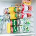 thumbnail image 4 of Beer Soda Drink Can Storage Box Kitchen Fridge Drink Bottle Holder Fridge Refrigeration Storage Organizer Rack Shelf, 4 of 6