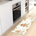 thumbnail image 5 of Gingerbread Cute Bathroom Rug 39x20 Non Slip Quick Dry Washable Bathroom Mats for Bedroom Living Room Kitchen, 5 of 7
