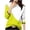 Yellow2, variant on GigrtiJin Women's Basic Colorblock Tops Round Neck Long Sleeves Casual Loose Blouse Comfy Pullover Fall Shirts
