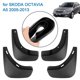 thumbnail image 3 of Uds guardabarros compatibles con SKODA OCTAVIA A5 2005-2013 guardabarros de coche accesorios de coche delantero trasero guardabarros guardabarros ACTIVE Biensenido a ACTIVE, 3 of 5