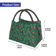 thumbnail image 2 of Fotbe Good Luck Ladybug Bolsa Térmica Portátil con Estampado, Bolsa de Entrega de Alimentos Aislada, Bolsa Reutilizable de Gran Capacidad para Comidas y Supermercado, 2 of 6