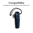 thumbnail image 4 of Auriculares TOORUN M26 Bluetooth V4.1 con micrófono de cancelación de ruido Azul, 4 of 6