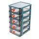 thumbnail image 5 of 1 caja de almacenamiento de escritorio de polipropileno, organizador de escritorio para oficina., 5 of 7