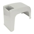 thumbnail image 4 of Shower Foot Rest, Non Slip Shower Stool For Shaving Legs, Plastic Pedicure Foot Rest Built In Storage, No More Bending Pedicure Foot Rest Stand For Pedicure, Shaving Legs, Foot Car, 4 of 8