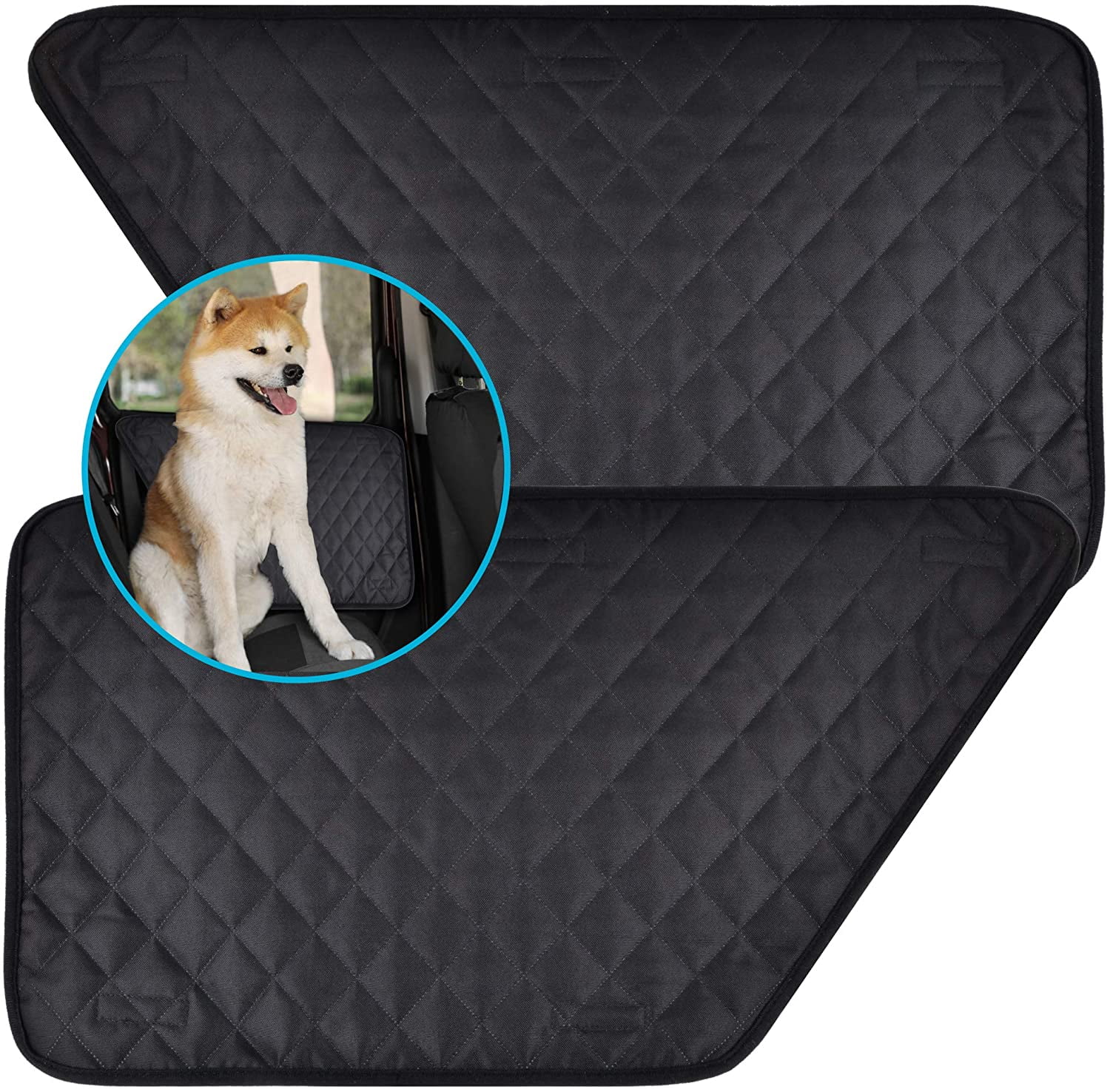 Zone Tech Car Door Pet Barrier Black Heavy Duty Waterproof