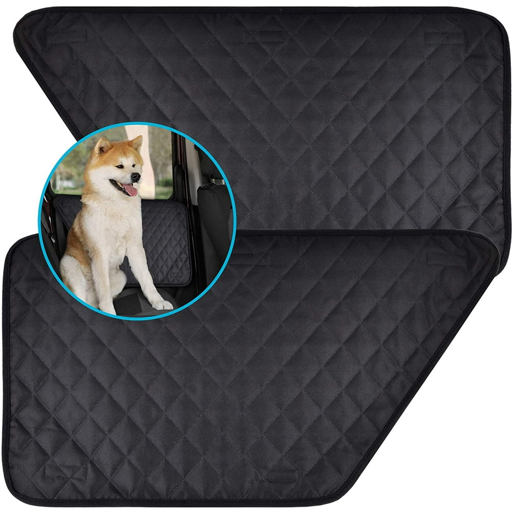 Zone Tech Car Door Pet Barrier Black Heavy Duty Waterproof, Scratchproof Side Barrier Dog Pet
