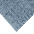 thumbnail image 5 of Better Homes & Gardens Spa Grid Bath Rug Set, 2 Piece, Blue Silver, 17" x 24" & 20" x 30", 5 of 10