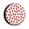 thumbnail image 3 of Xecao Cartoon Strawberry for Tire Covers: Waterproof, dust-proof, and universally fitting for trailers, SUVs, 3 of 8