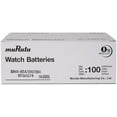 thumbnail image 2 of Murata 392/384 SR41/W/SW Battery 1.55V Silver Oxide Watch Button Cell (100 Batteries), 2 of 5