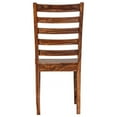 thumbnail image 6 of Hawthorne Collections Sonora Solid Sheesham Wood Dining Chair - Brown, 6 of 7