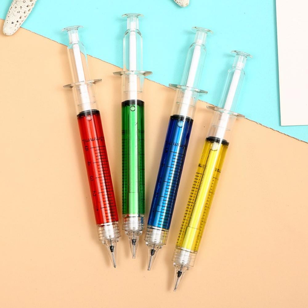 Meuva Magic Embroidery Pen Embroidery Needle Weaving Tool Fancy Fine Tip Pens for Writing Colorful Gel Pens 12 in A Pack Cute Pencil Sharpener for