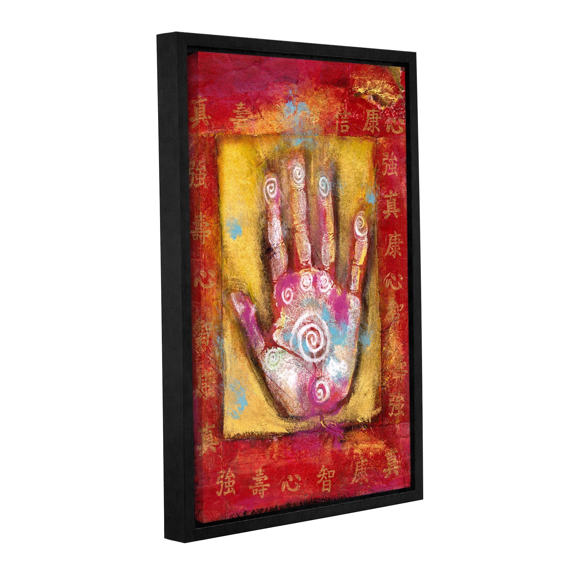 ArtWall Elena Ray "Good Healing" Gallery-Wrapped Floater-Framed Canvas