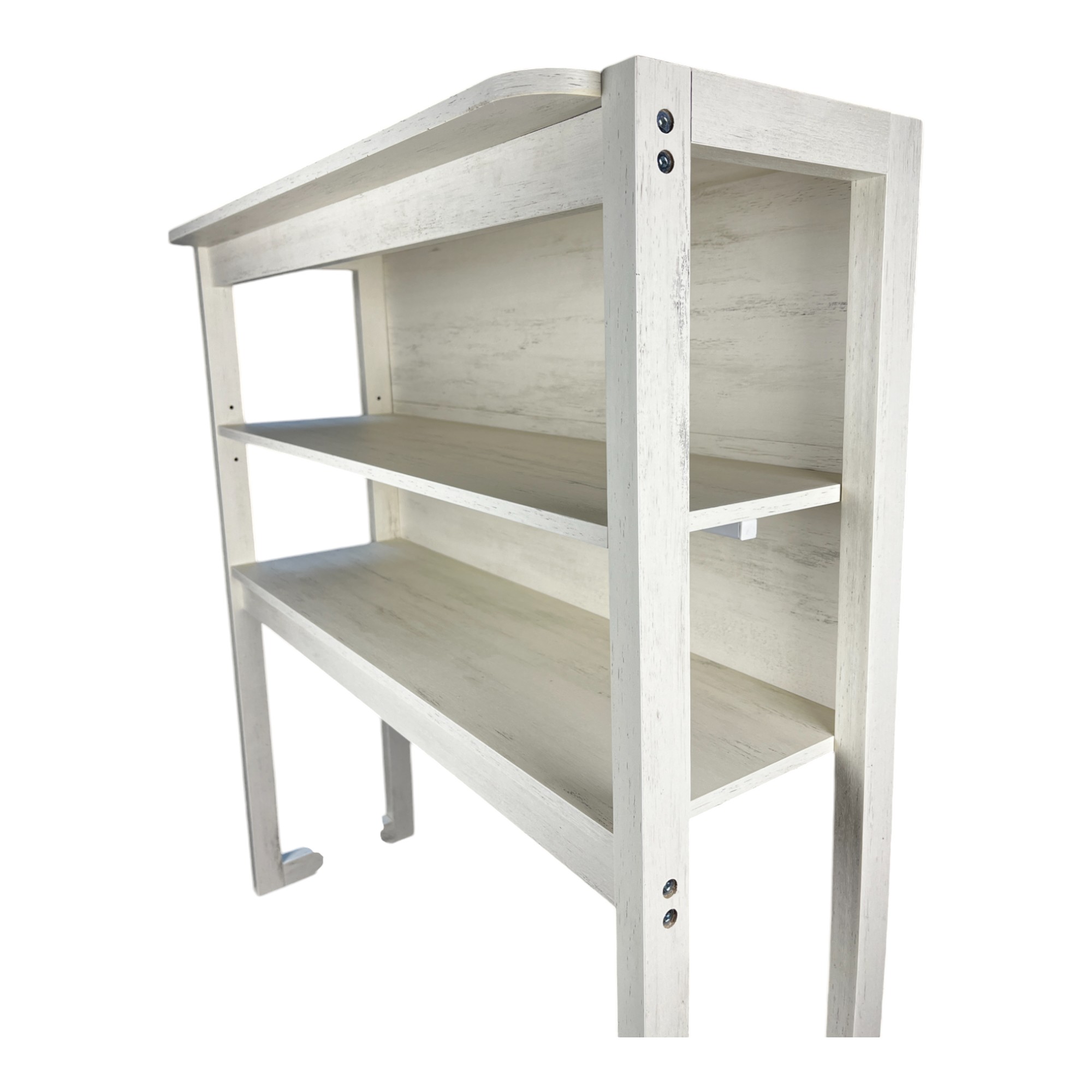5-Tier Bakers Rack, Kitchen Storage Shelf and Microwave Stand with Coffee Bar, Particle Board Organizer for Pantry, 31.50 Inch, White and Black