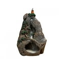 thumbnail image 1 of Backflow Incense Holder,Landscape Style Backflow Incense Incense Burner Resin Incense Holder World-Class Design, 1 of 11