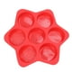 thumbnail image 1 of Pan De Hamburguesa De Silicona, Molde Para Hornear Antiadherente De 7 Cavidades Con Calor Alto, Apto Para Lavavajillas, Flexible Para Un Fácil Almacenamiento Para Hamburguesas,, 1 of 7