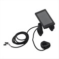 thumbnail image 2 of M6T-SM Electric Bike Meter LCD Display 24V-60V Universal Scooter LCD Panel Color Dot Matrix Screen Bicycle Speed Display,1 * Electric Bicycle LCD Display,Black, 2 of 5