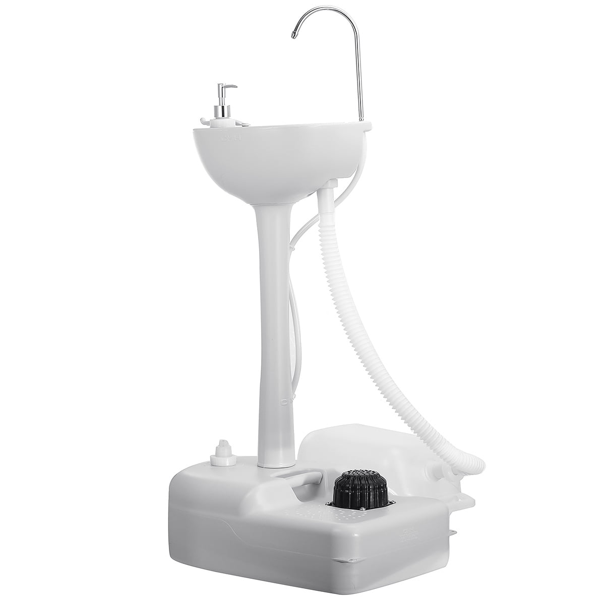 Portable Wash Sink,Camping Sink with Towel Holder and Soap Dispenser