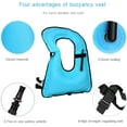 thumbnail image 2 of Inflatable Snorkel Diving Swimming Scuba Vest Jacket Life Jacket Vest  for Snorkeling Surfing Boating Swimming for Adult Youth Kids, 2 of 18