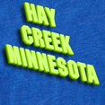 thumbnail image 2 of CafePress - Hay Creek Minnesota - Cute Infant Baby Football Bodysuit, 2 of 3