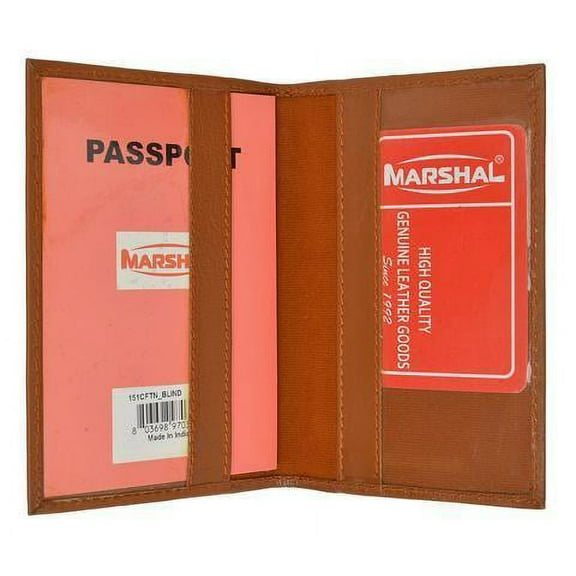 Travel Genuine Leather Passport Card Holder Case Protector Cover Organizer Wallet 151CF